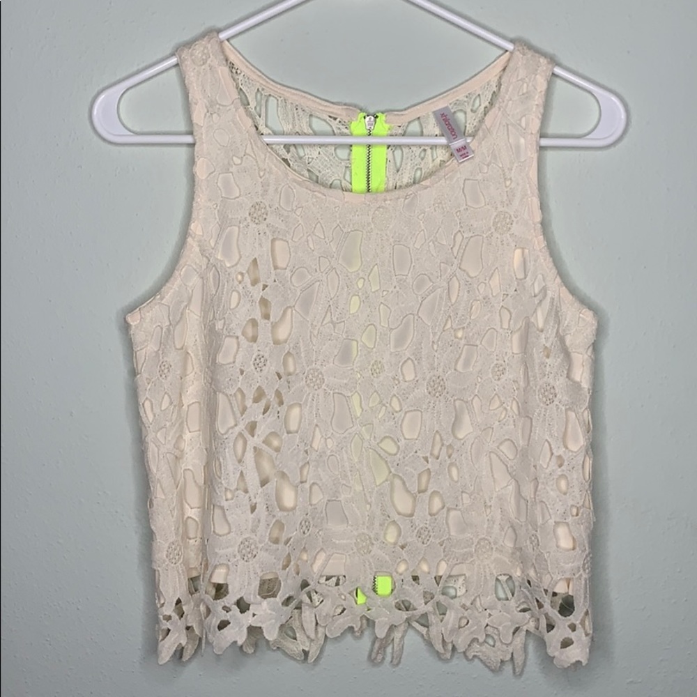 Crochet Crop Top Tank